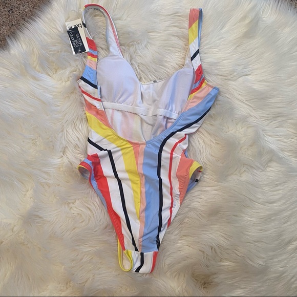 NWT one piece high cut swimsuit - Picture 2 of 3